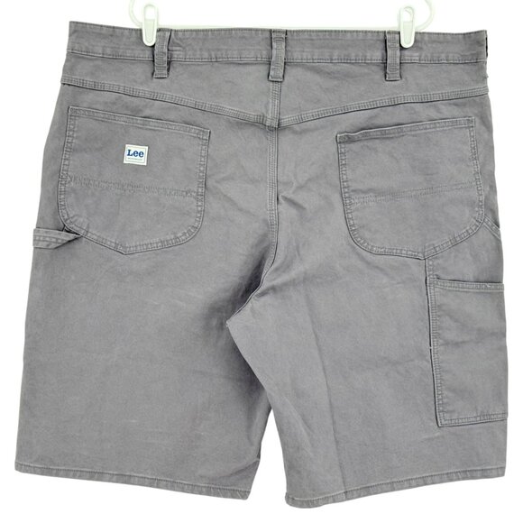 Lee Workwear Men's Painters Grey Pocket Tool Heavy Duty Carpenter Shorts 44 NWT - Picture 2 of 11